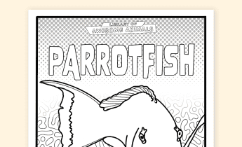 Library of Awesome Animals Coloring Pages